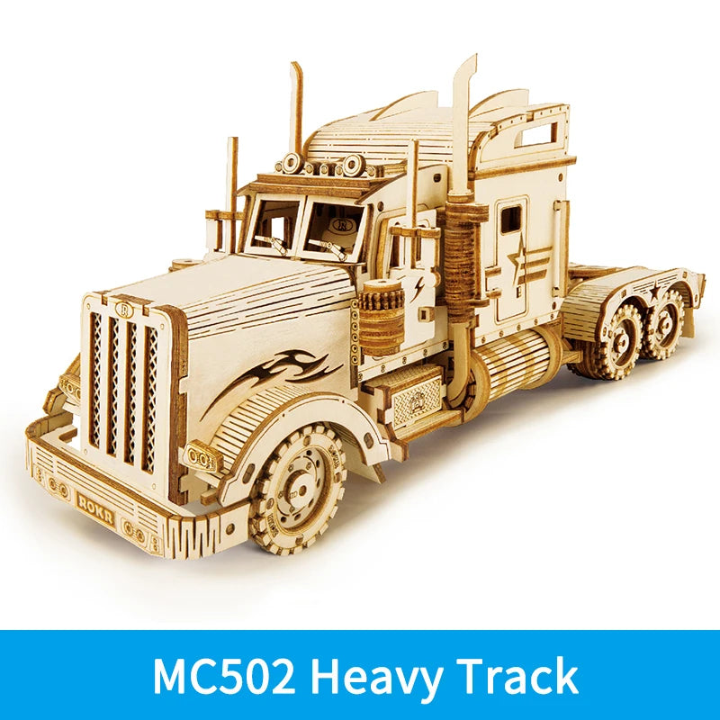 3D Wooden Puzzle