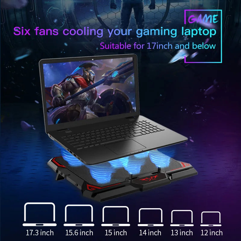 Laptop Cooling Pad Notebook  17inch Gaming
