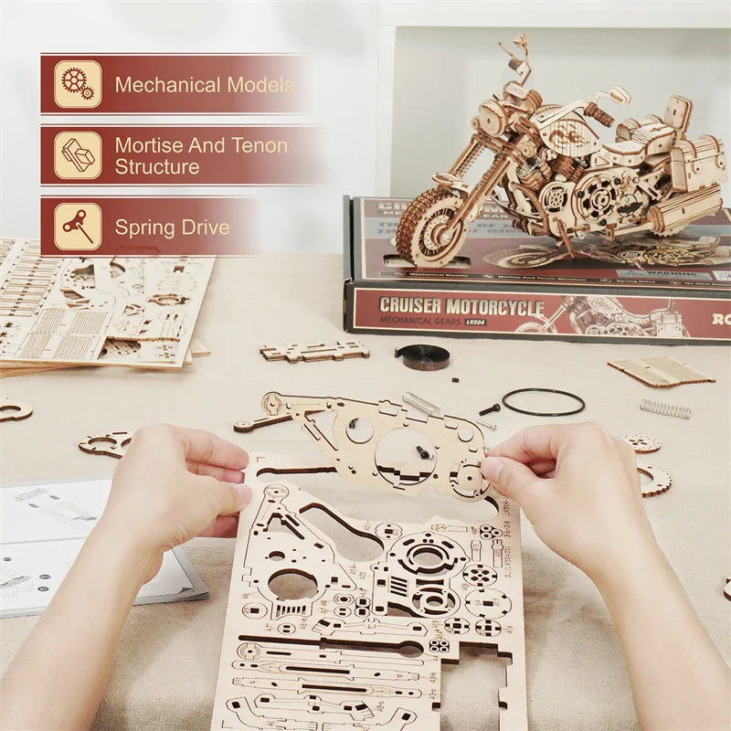 3D Wooden Puzzle