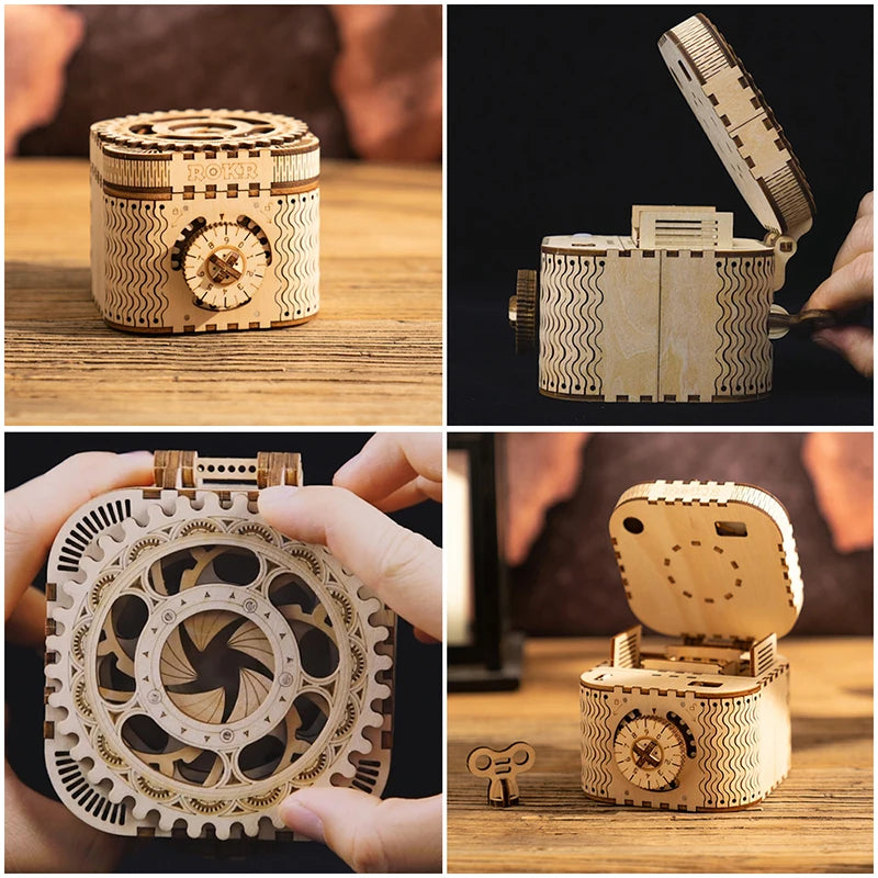 3D Wooden Puzzle