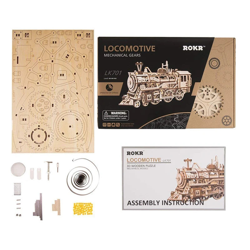 3D Wooden Puzzle
