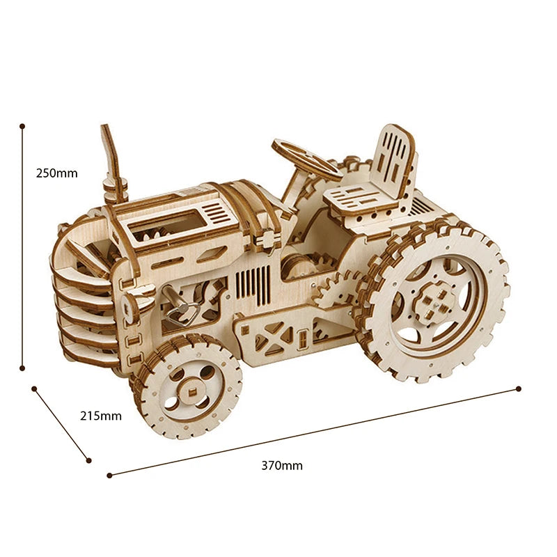 3D Wooden Puzzle