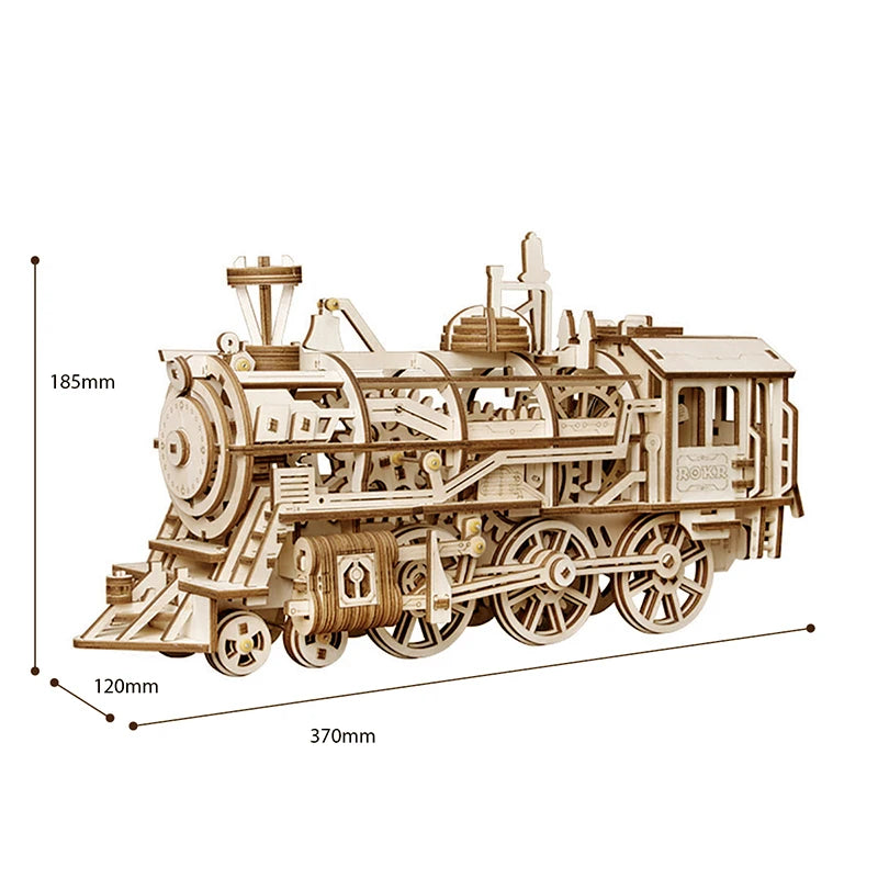 3D Wooden Puzzle