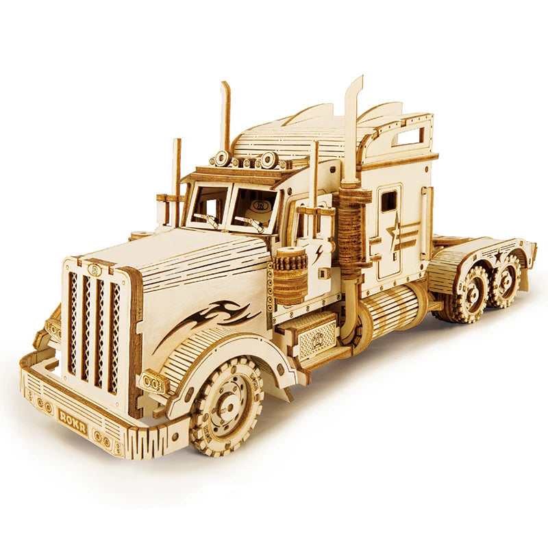 3D Wooden Puzzle