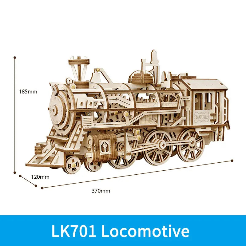 3D Wooden Puzzle