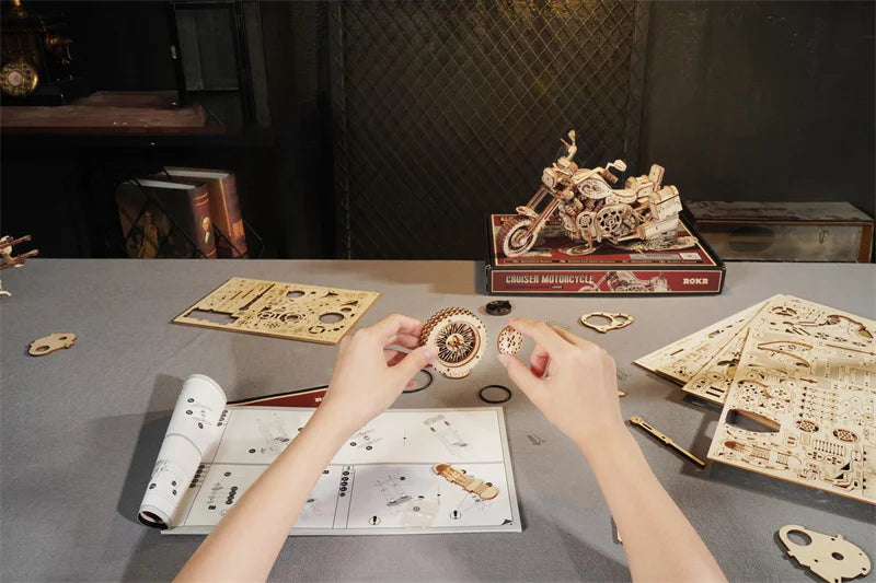 3D Wooden Puzzle