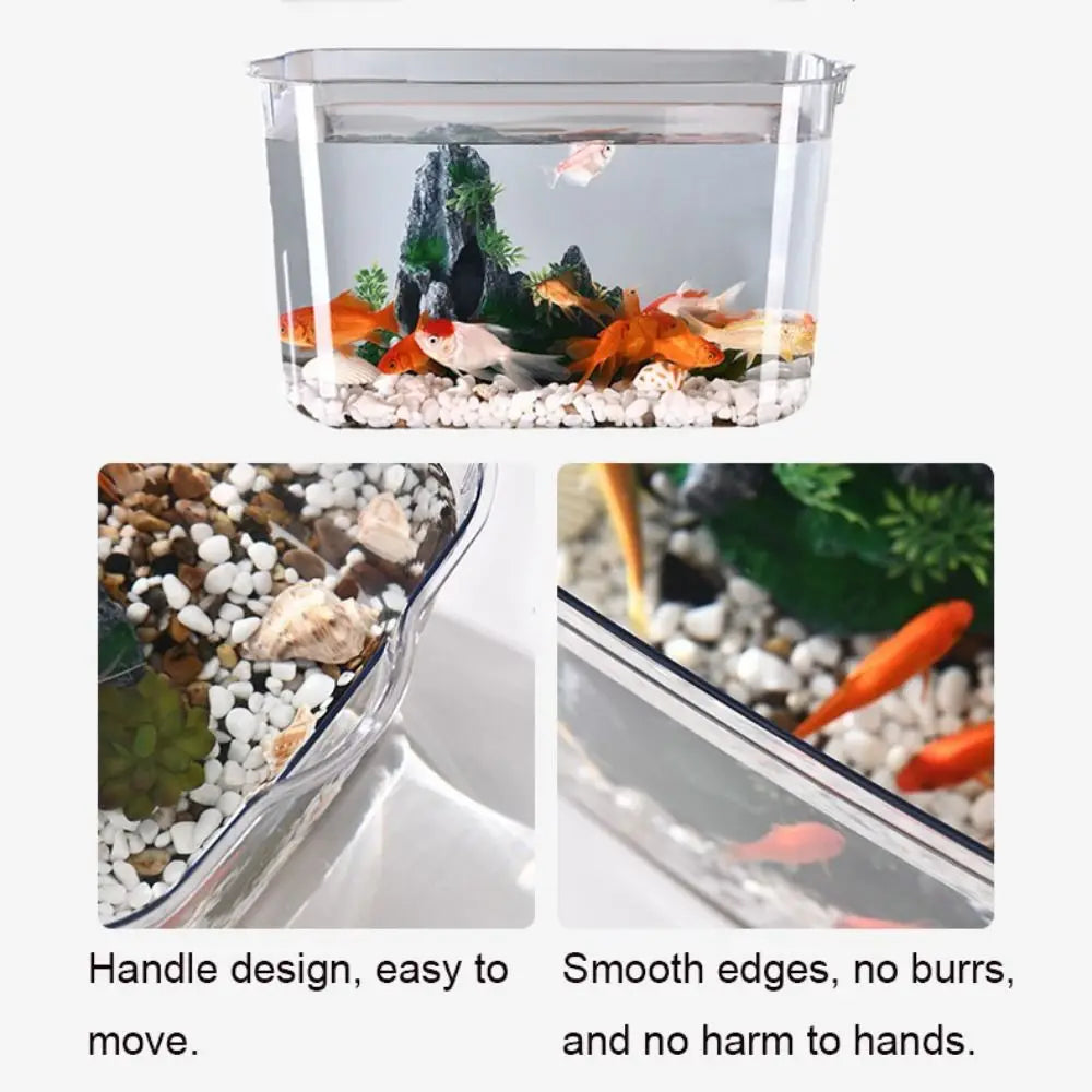 Transparent Explosion-proof Plastic Fish Tank