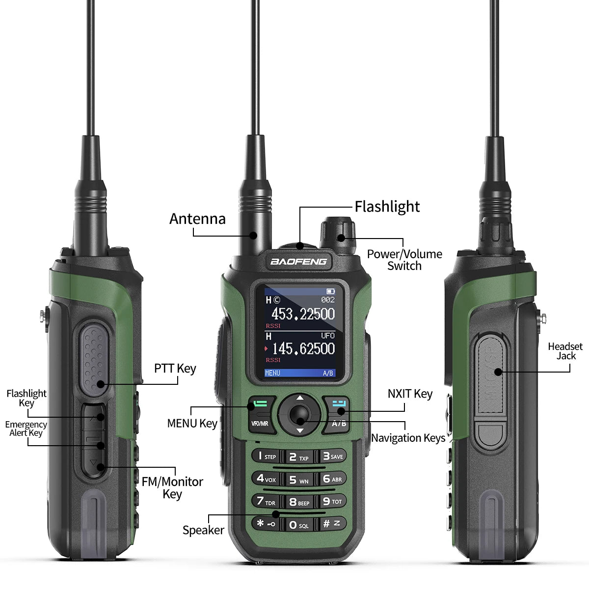 Walkie Talkie 16 KM Baofeng UV 21 Pro