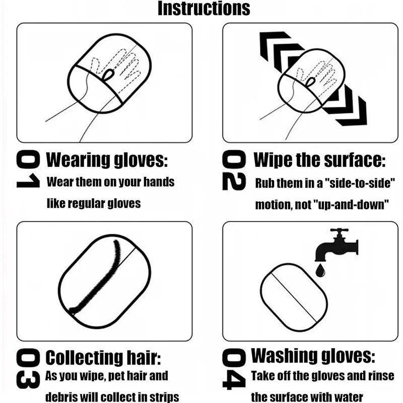 Fur Away Glove