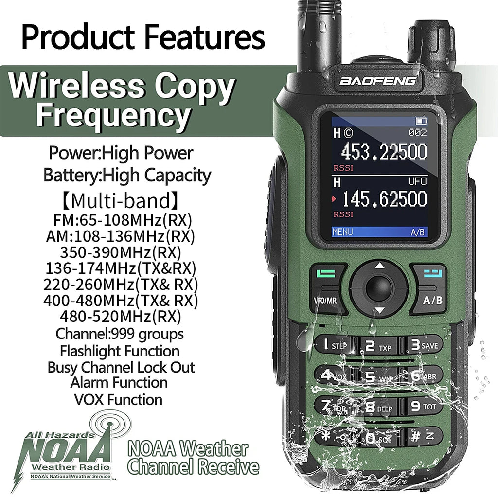 Walkie Talkie 16 KM Baofeng UV 21 Pro