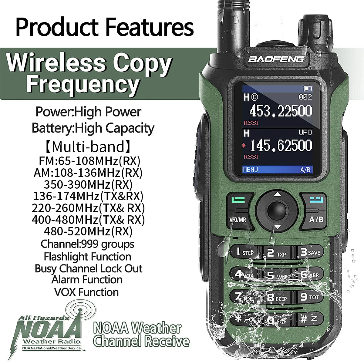 Walkie Talkie 16 KM Baofeng UV 21 Pro