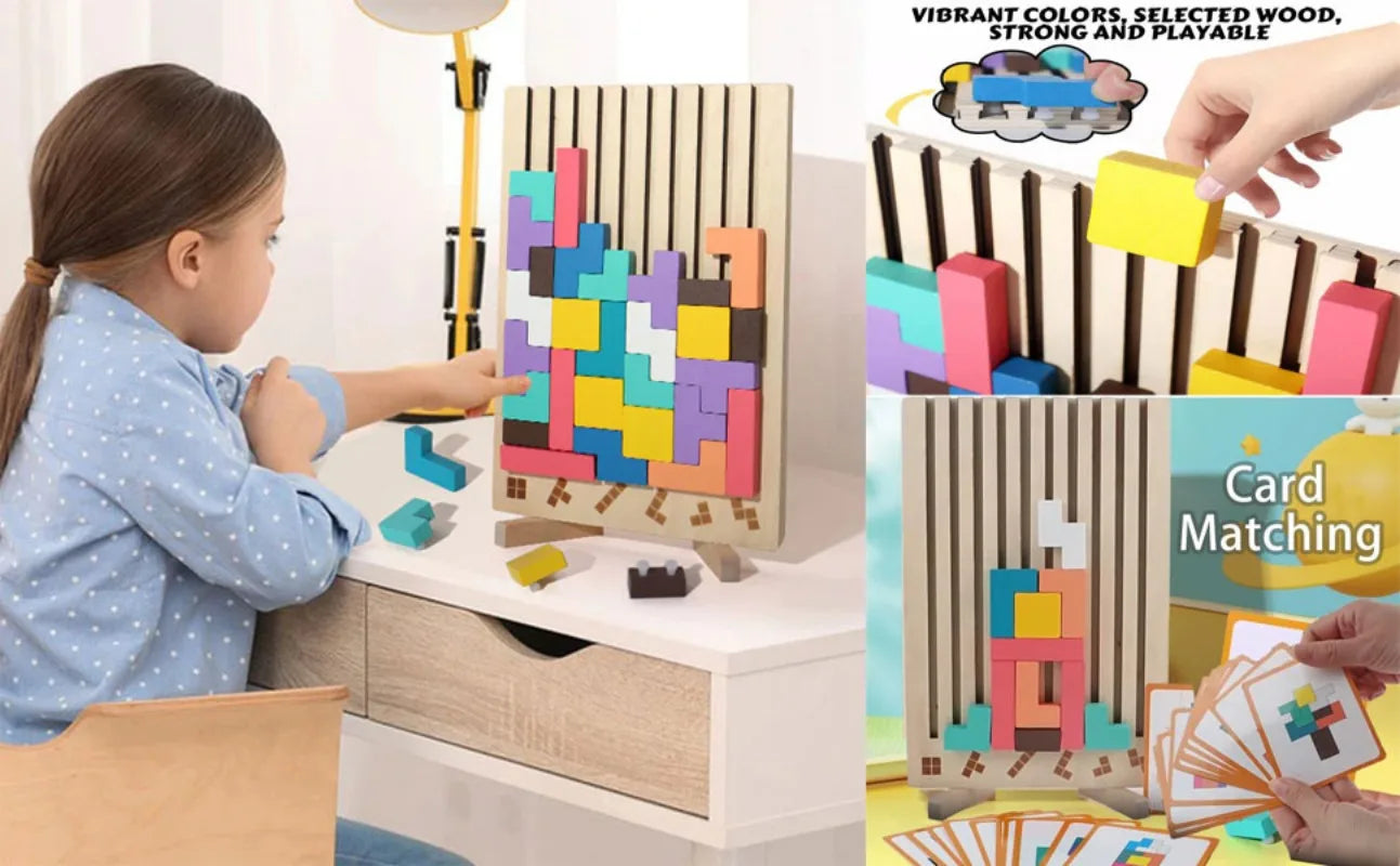 Montessori Wooden Puzzle Toy