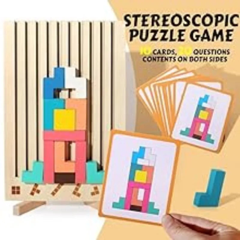 Montessori Wooden Puzzle Toy