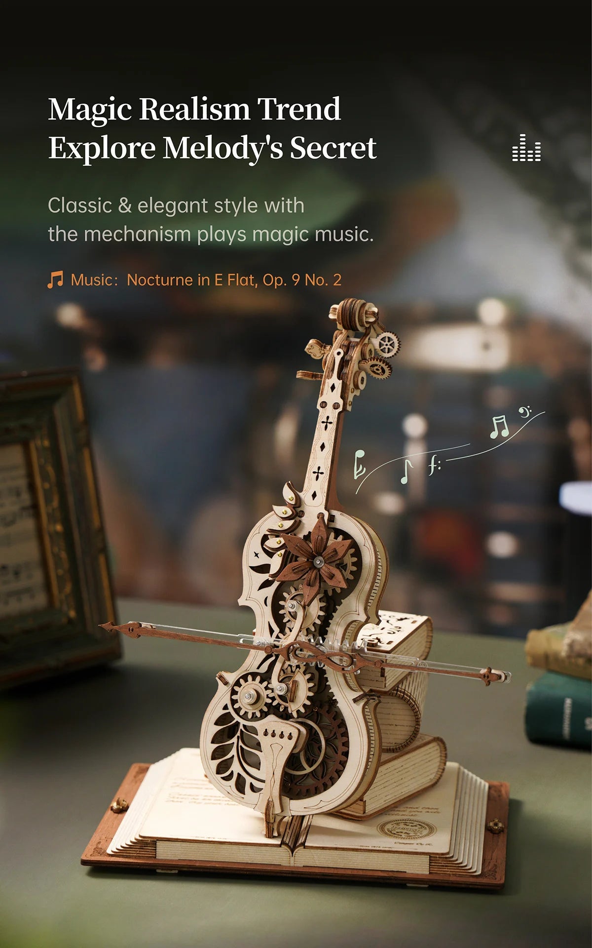 Wooden Puzzle Magic Robotime ROKR 3D