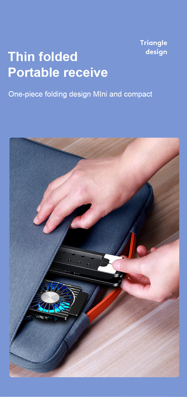 New Laptop Cooler Base Stand Foldable Laptop