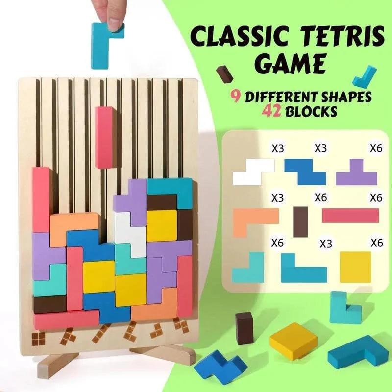 Montessori Wooden Puzzle Toy