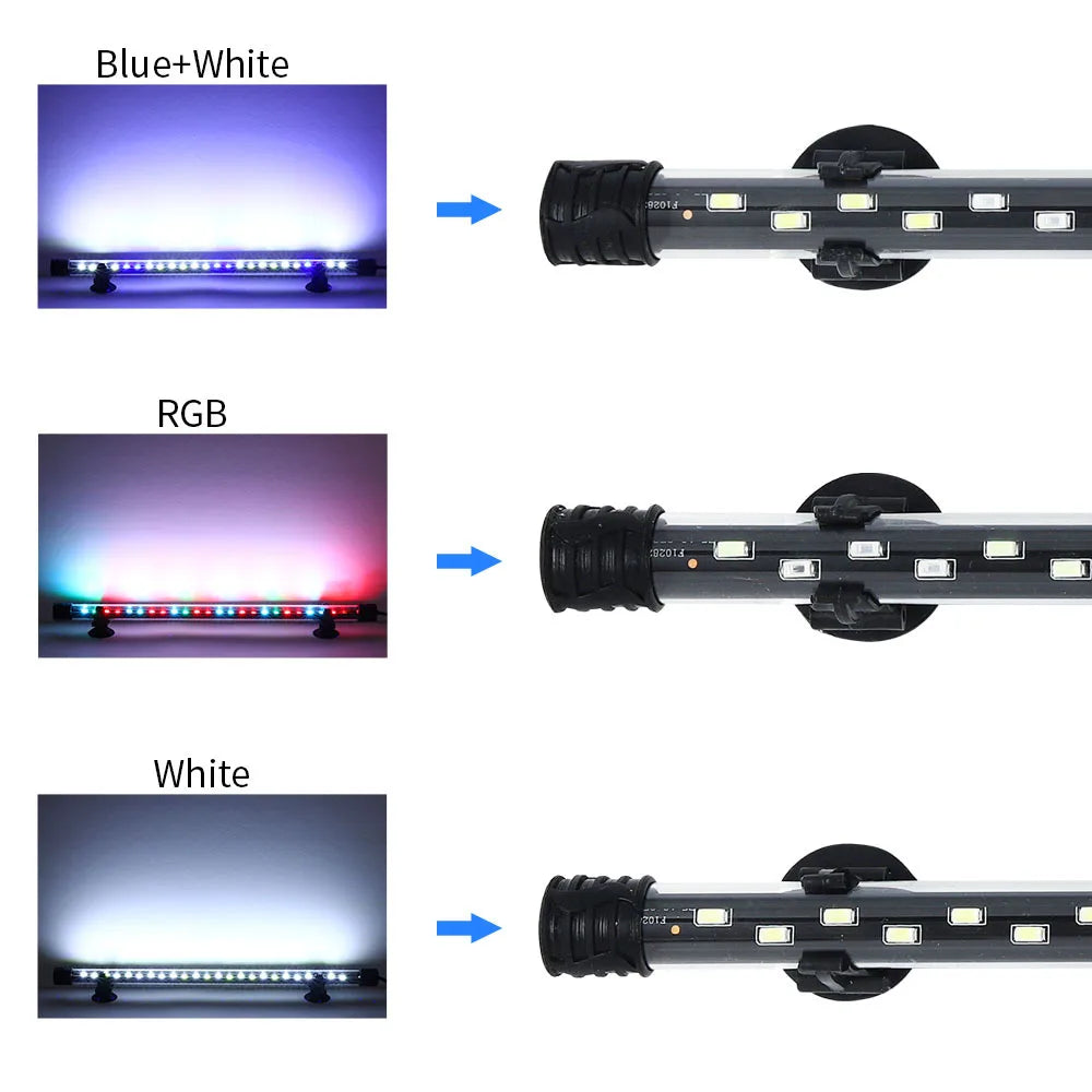 Waterproof Submersible Fish Tank Lamp
