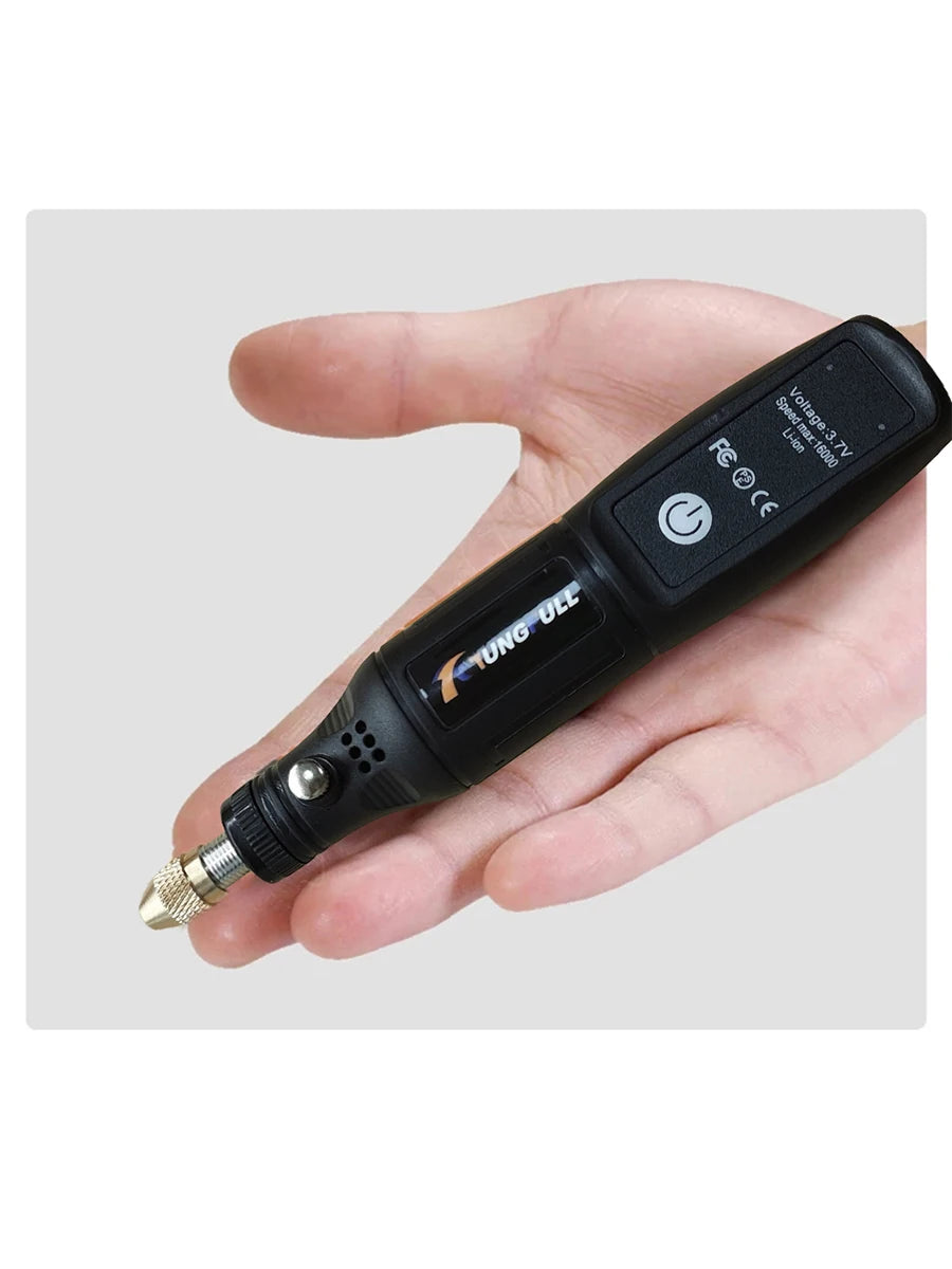 Mini Electric Drill USB Wireless Mini Handheld Drill Rotary Tool