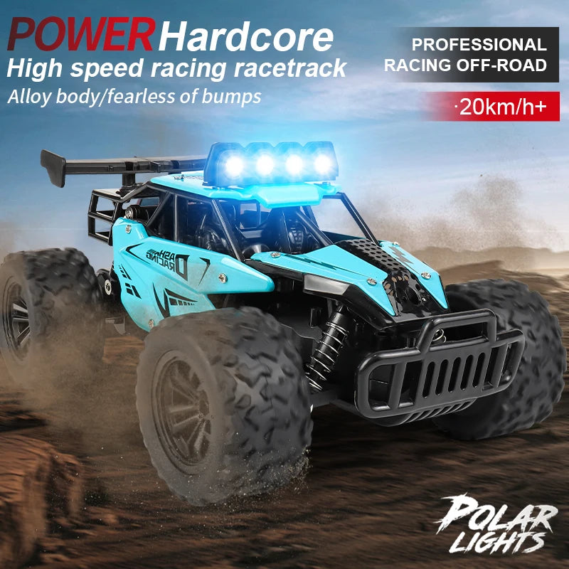 Racing Toy Car RC8 2.4GRC Proportional Throttle Alloy Remote Control Car
