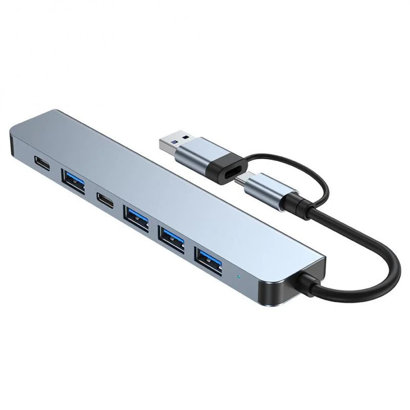 USB C Hub USB Splitter 7 in 1