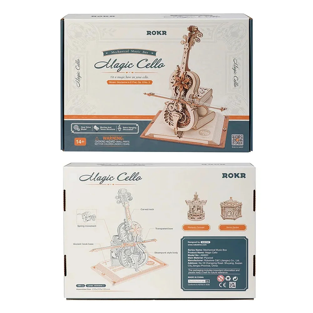Wooden Puzzle Magic Robotime ROKR 3D