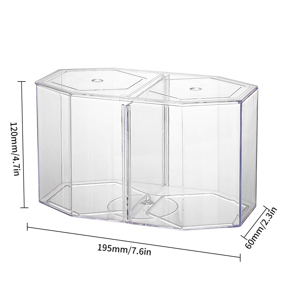 Acrylic Two Splits Guppy Fish Tank Aquarium