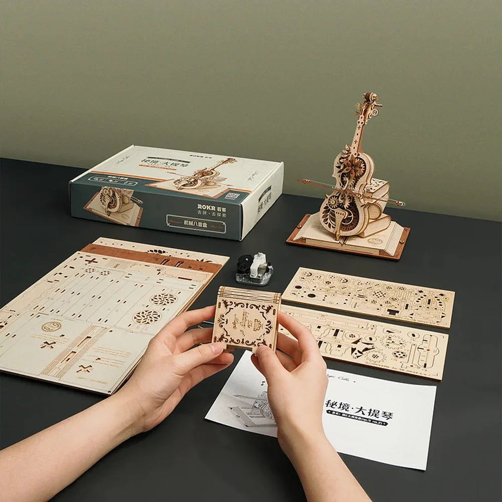 Wooden Puzzle Magic Robotime ROKR 3D