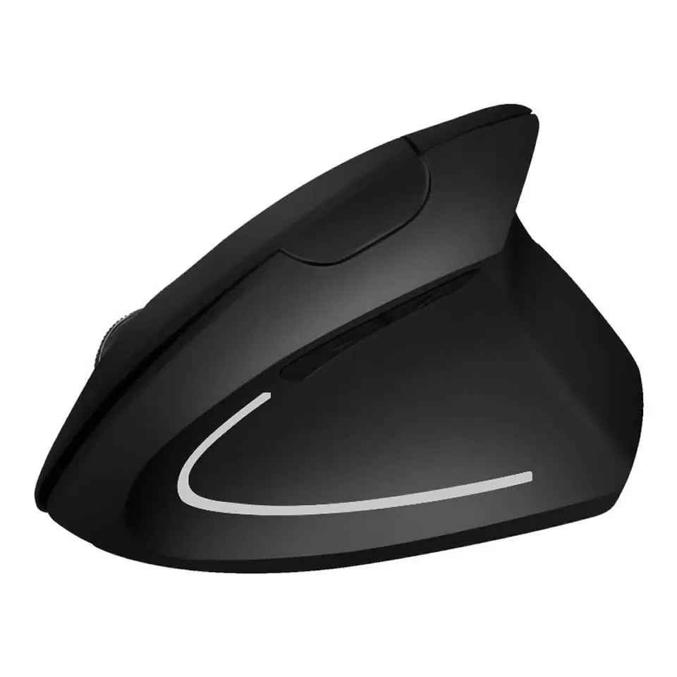 Vertical Wireless USB Mouse Ergonomic Rechargeable Portable