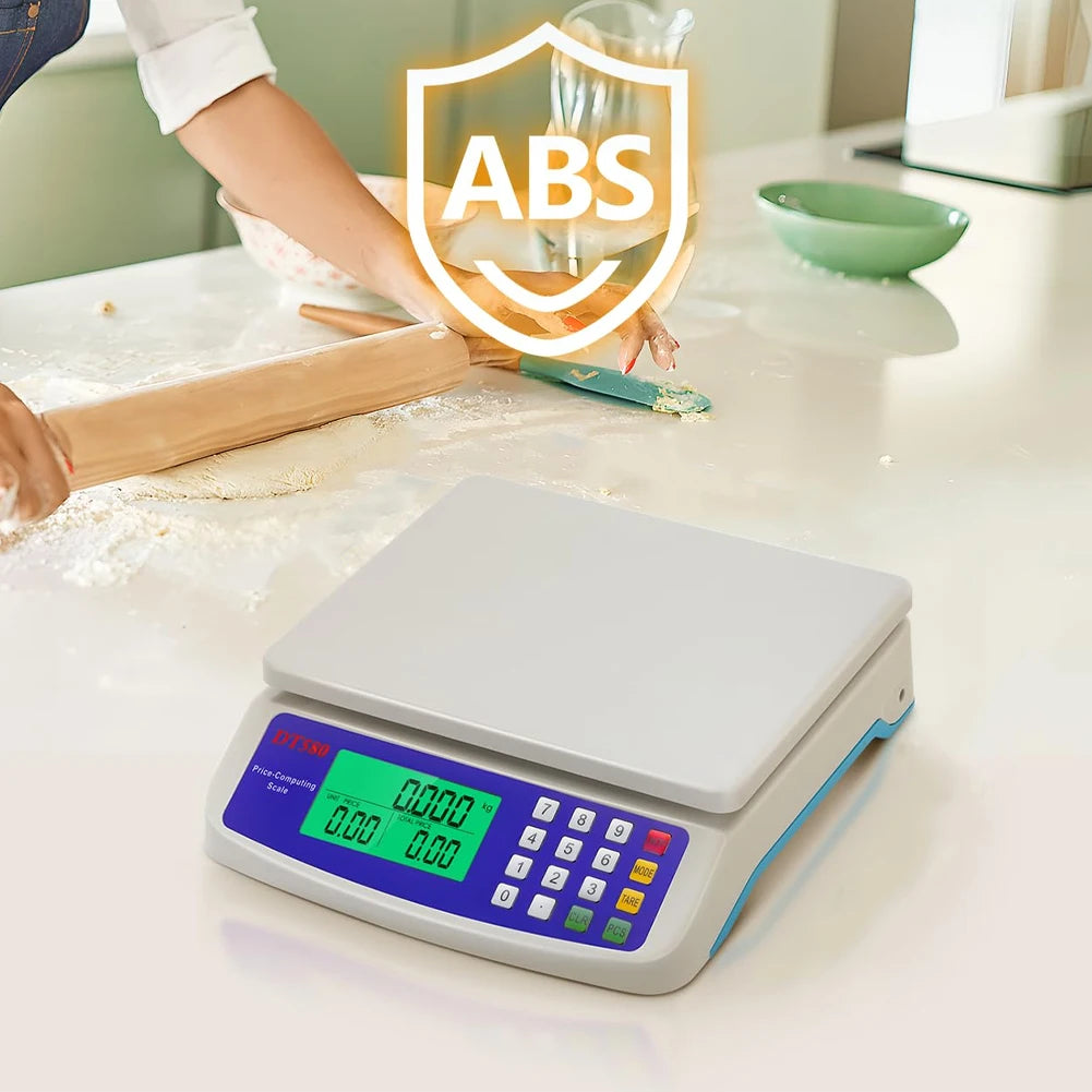 40kg/1g Price Computing Scale LCD Display