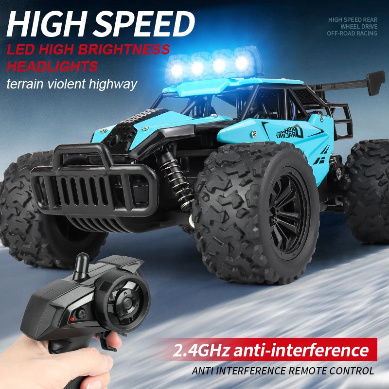 Racing Toy Car RC8 2.4GRC Proportional Throttle Alloy Remote Control Car