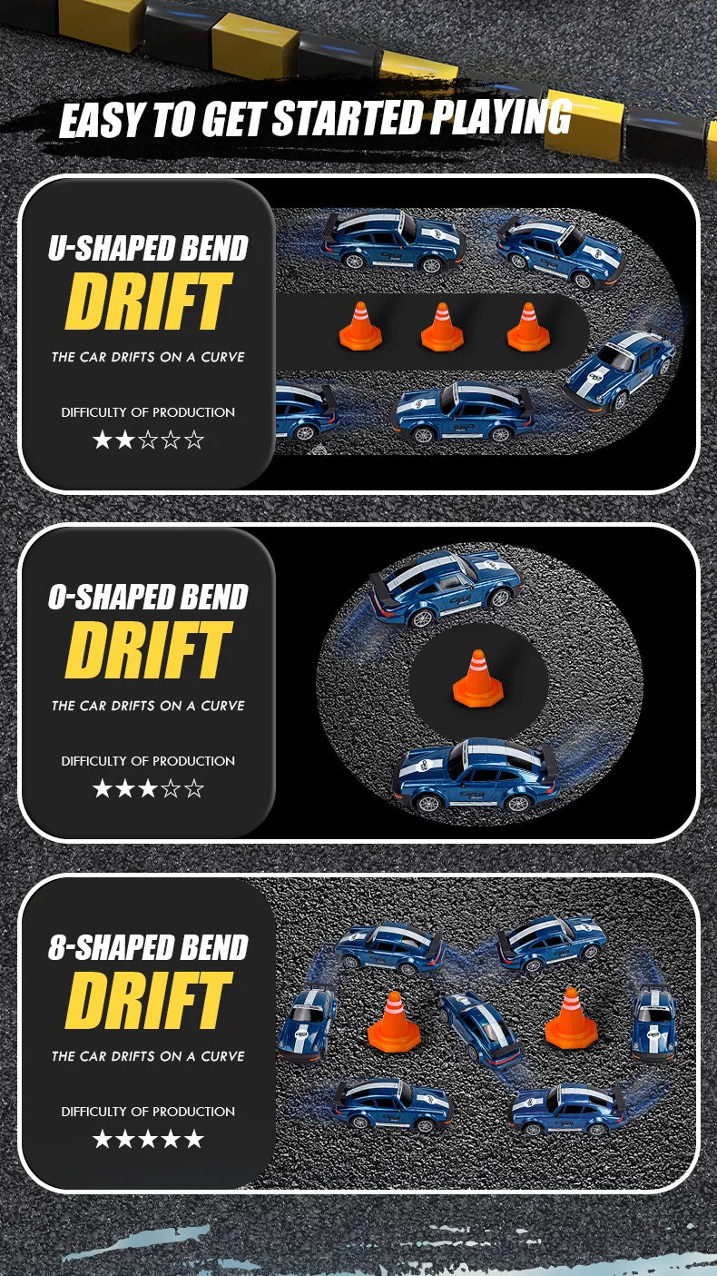 RC Car Toy New 4WD Remote Control Drift Car