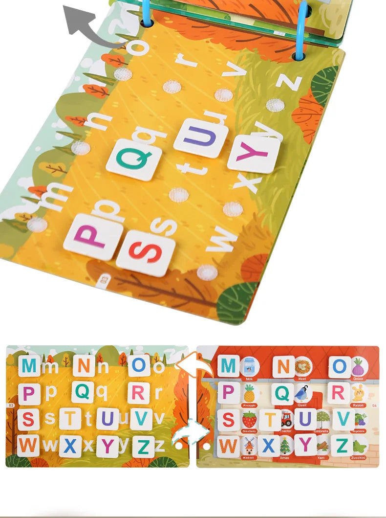 New Montessori Scene Stickers for Children DIY Hand