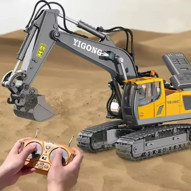 Excavator Dump Truck RC Model Car Toy 2.4G Remote Control
