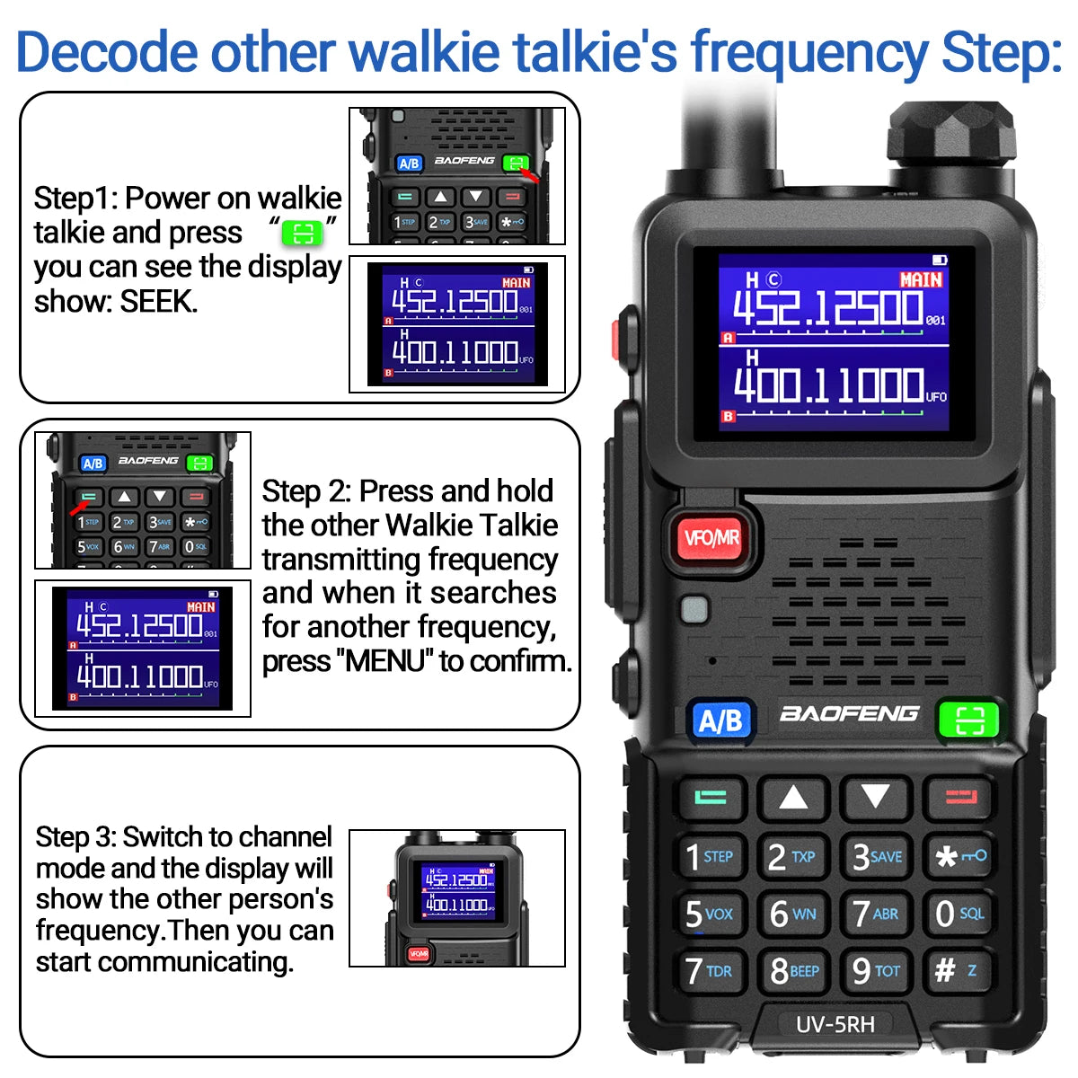 Air Band Walkie Talkie Long Range Wirless