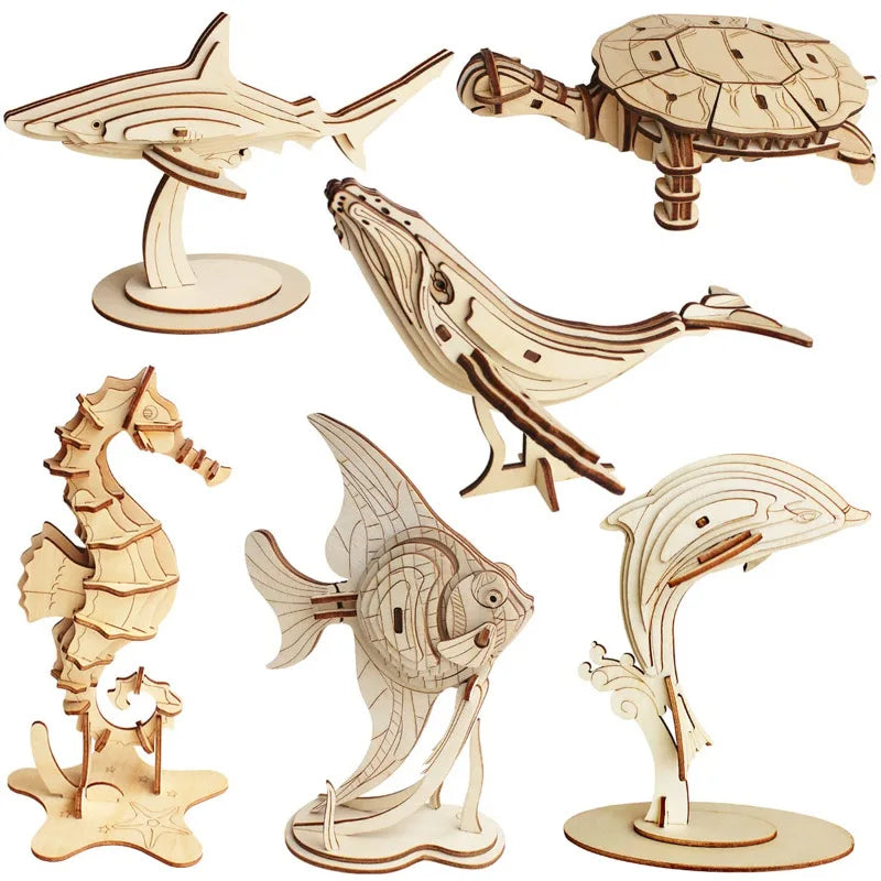 Marine Life Puzzle 3D