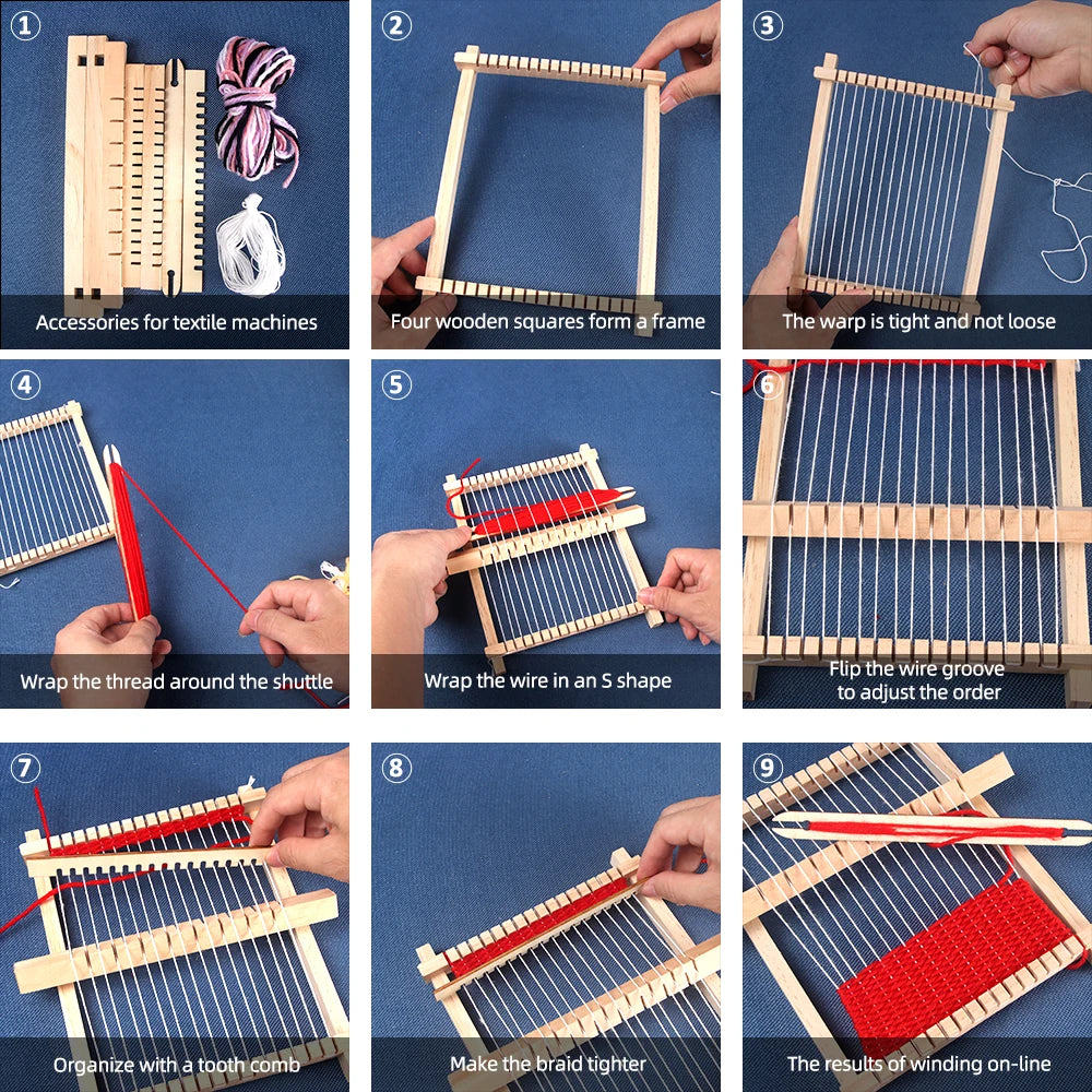 LoomCraft Mini Weaving Kit