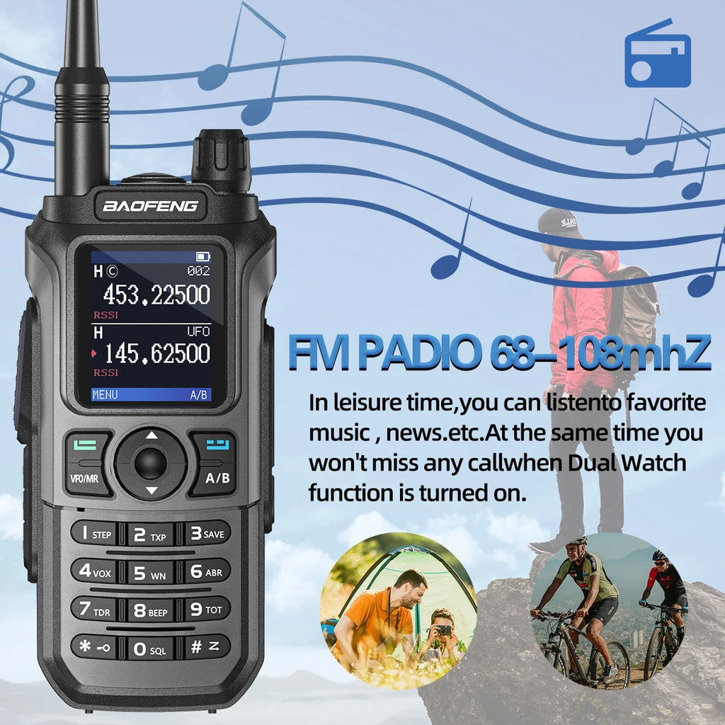 Walkie Talkie 16 KM Baofeng UV 21 Pro