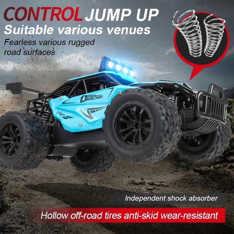 Racing Toy Car RC8 2.4GRC Proportional Throttle Alloy Remote Control Car