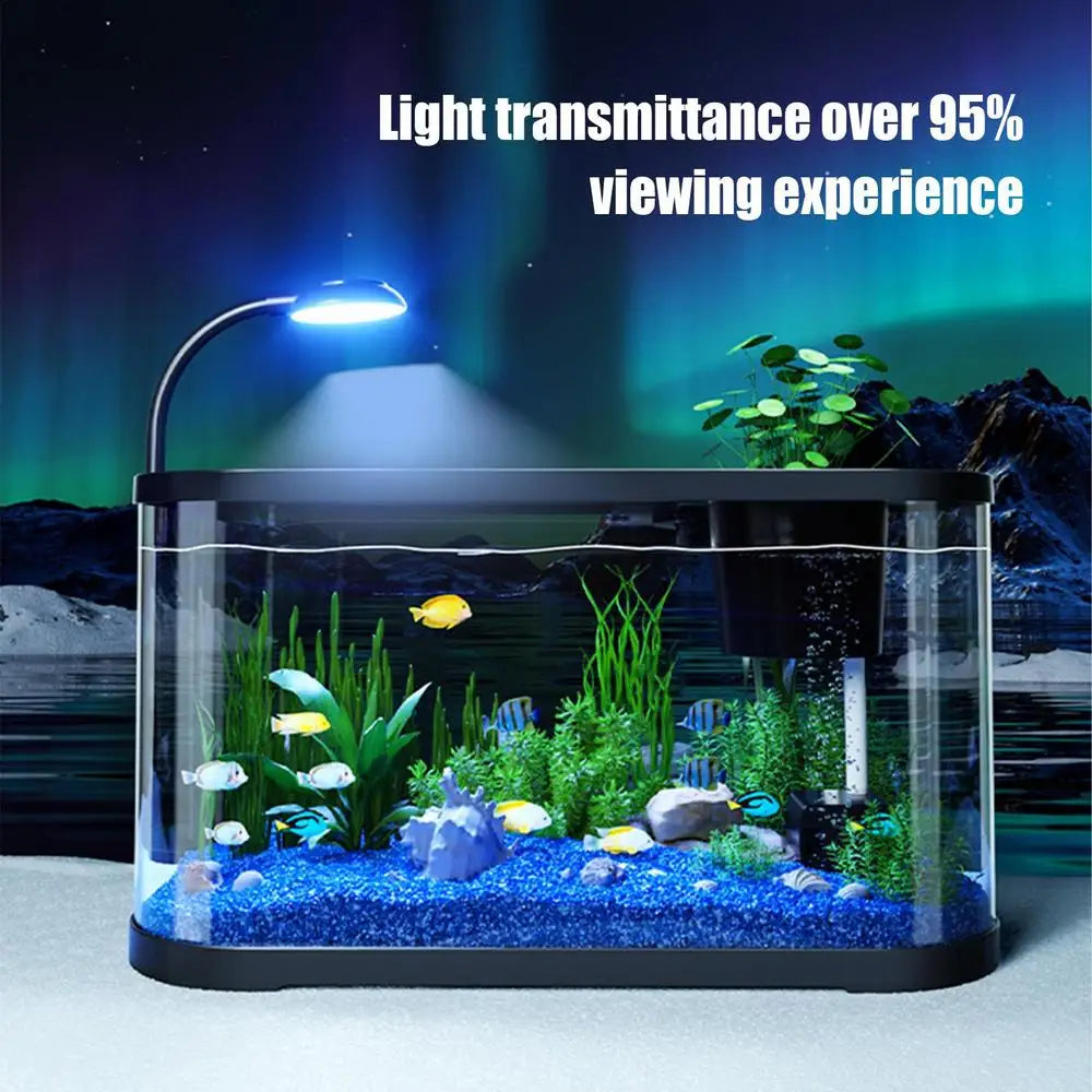 Aquarium Kit Small Betta Fish Tank