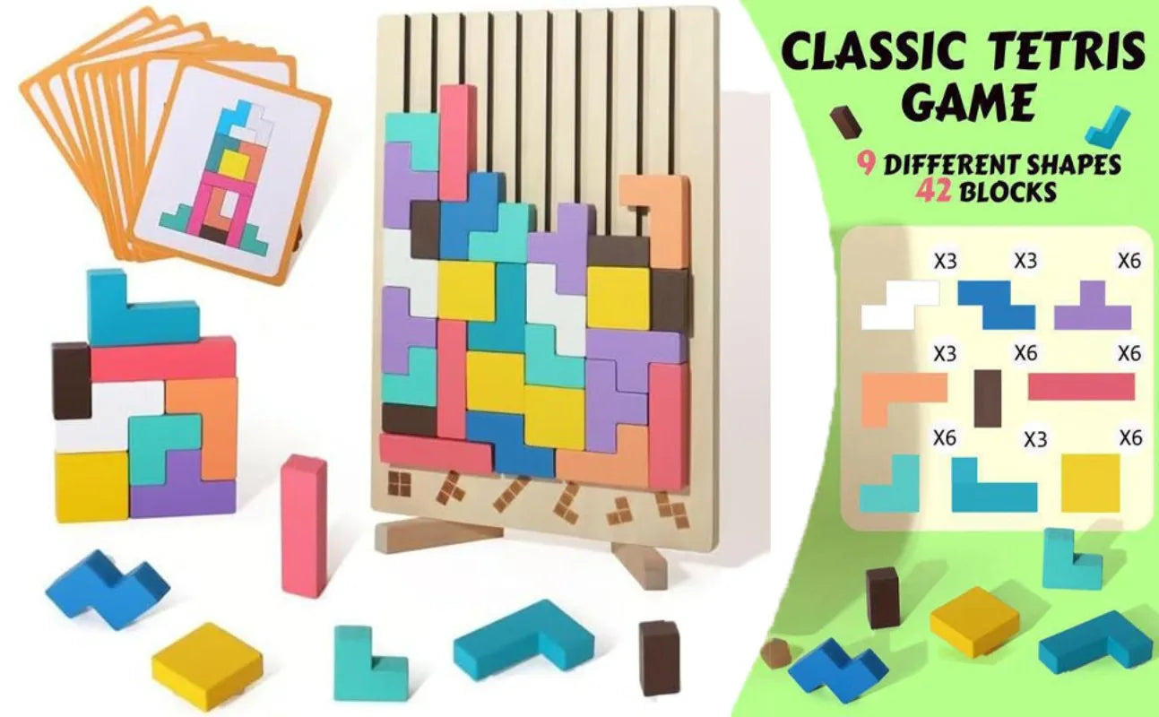 Montessori Wooden Puzzle Toy