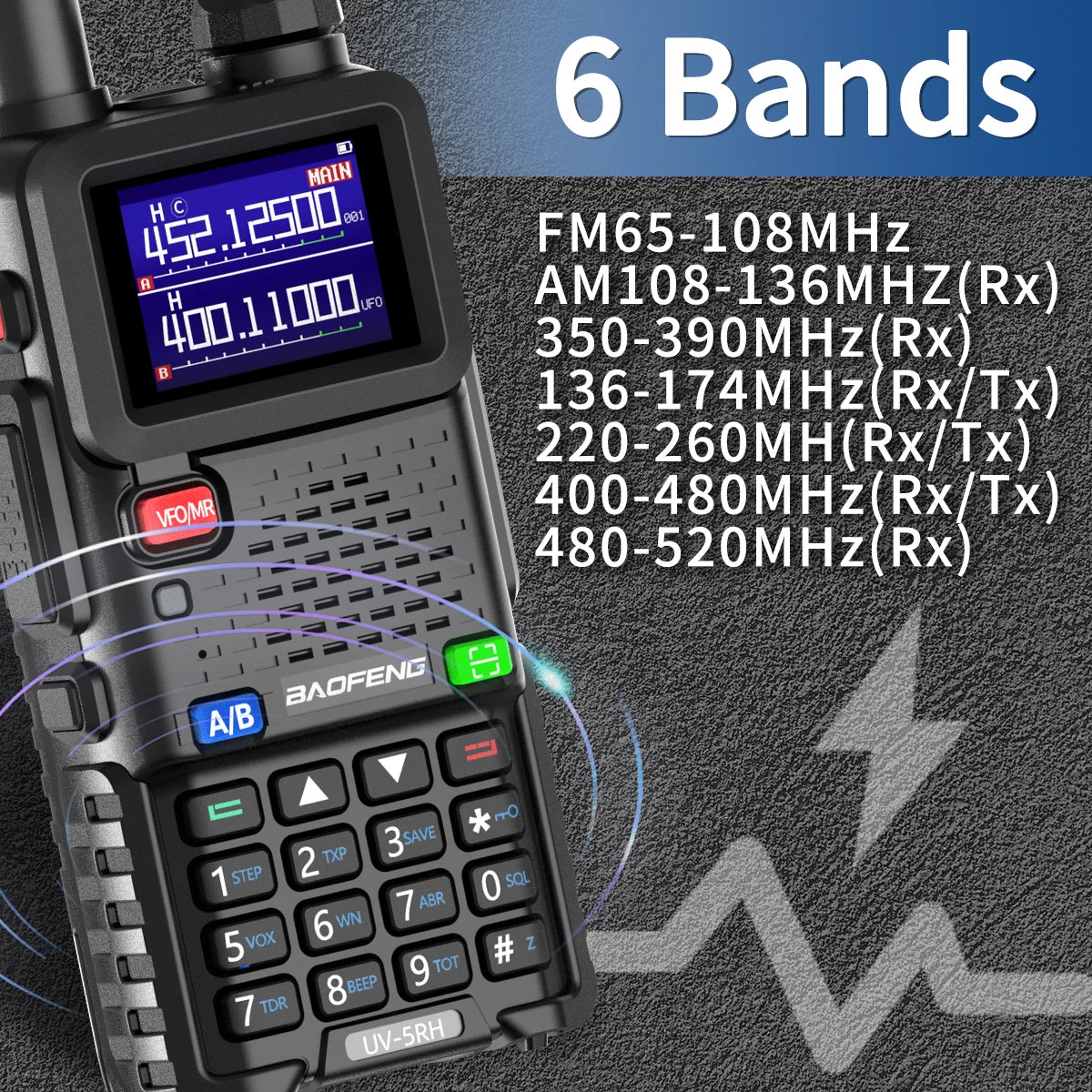 Air Band Walkie Talkie Long Range Wirless