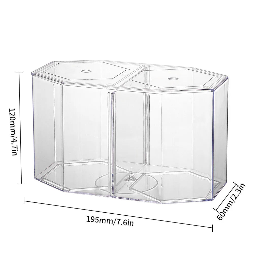 Acrylic Two Splits Guppy Fish Tank Aquarium