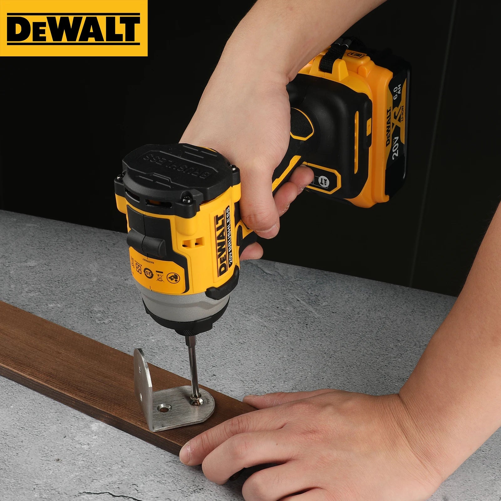 Dewalt DCF850 Cordless 20V electric screwdriver, Lithium Battery