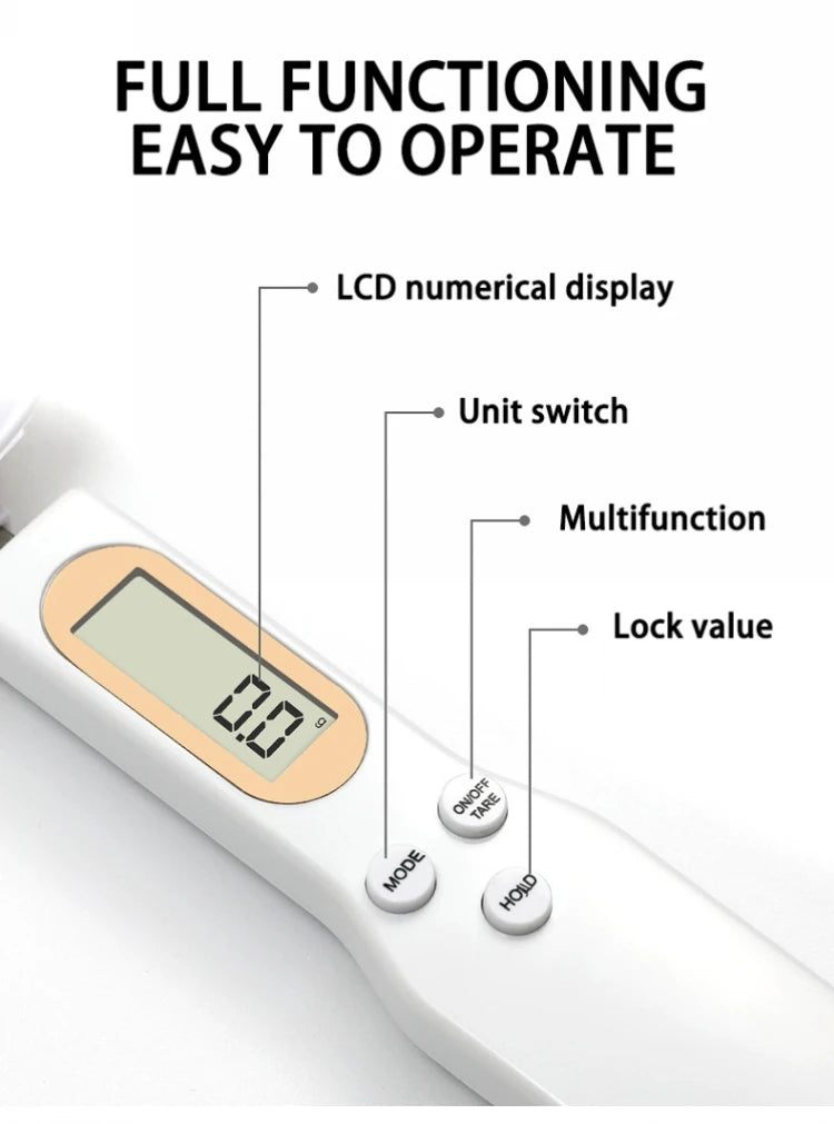 Weighing Spoon Scale Home Kitchen Tool