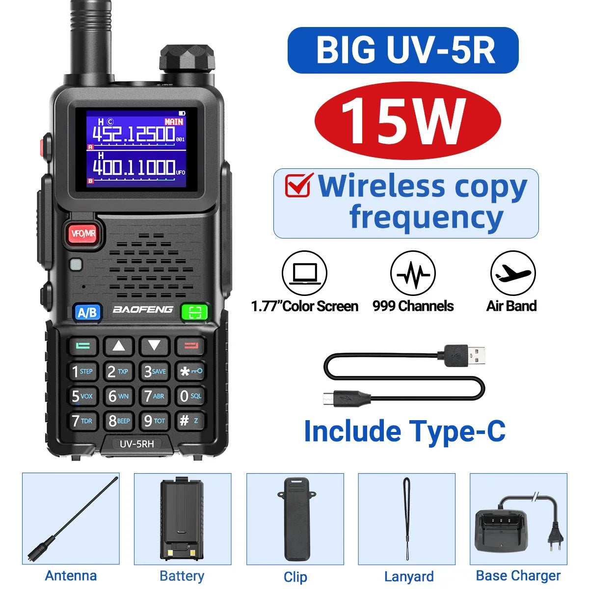 Air Band Walkie Talkie Long Range Wirless