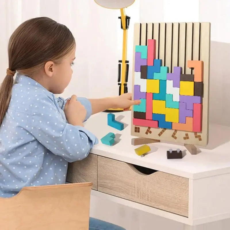 Montessori Wooden Puzzle Toy