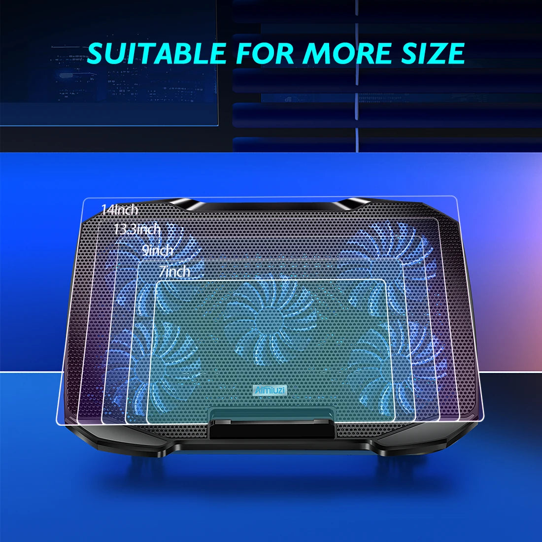 Cooler Stand Laptop Cooling pad for 12-17 Inch