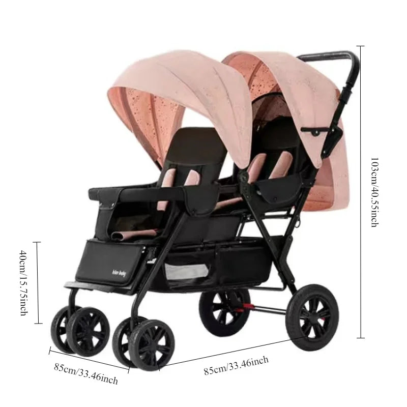 Double Baby Stroller