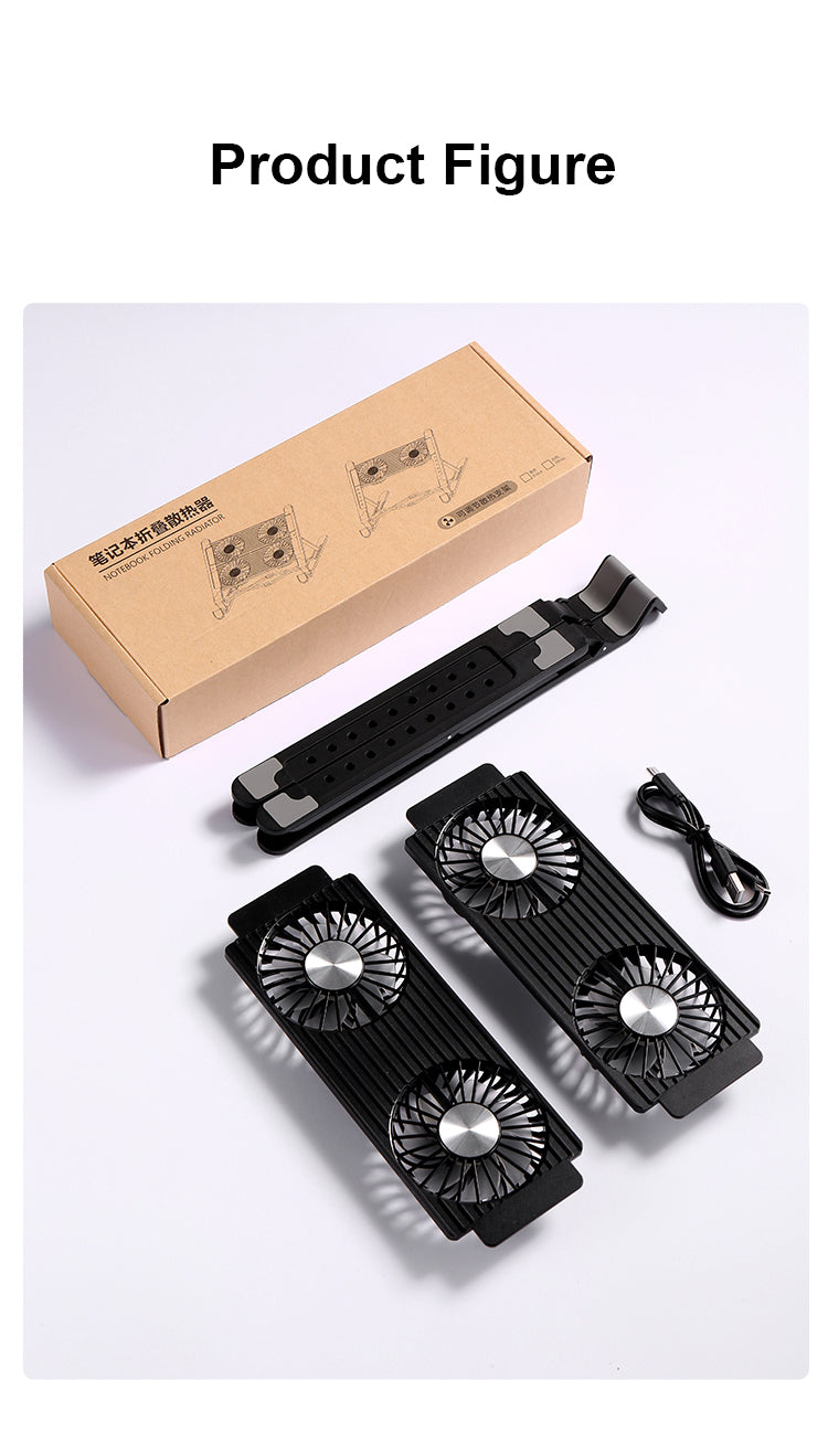 New Laptop Cooler Base Stand Foldable Laptop