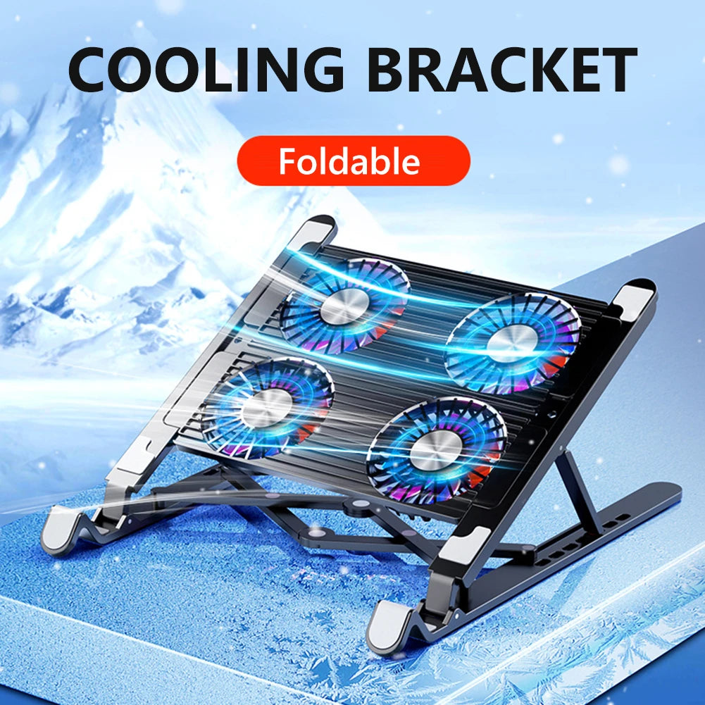 New Laptop Cooler Base Stand Foldable Laptop
